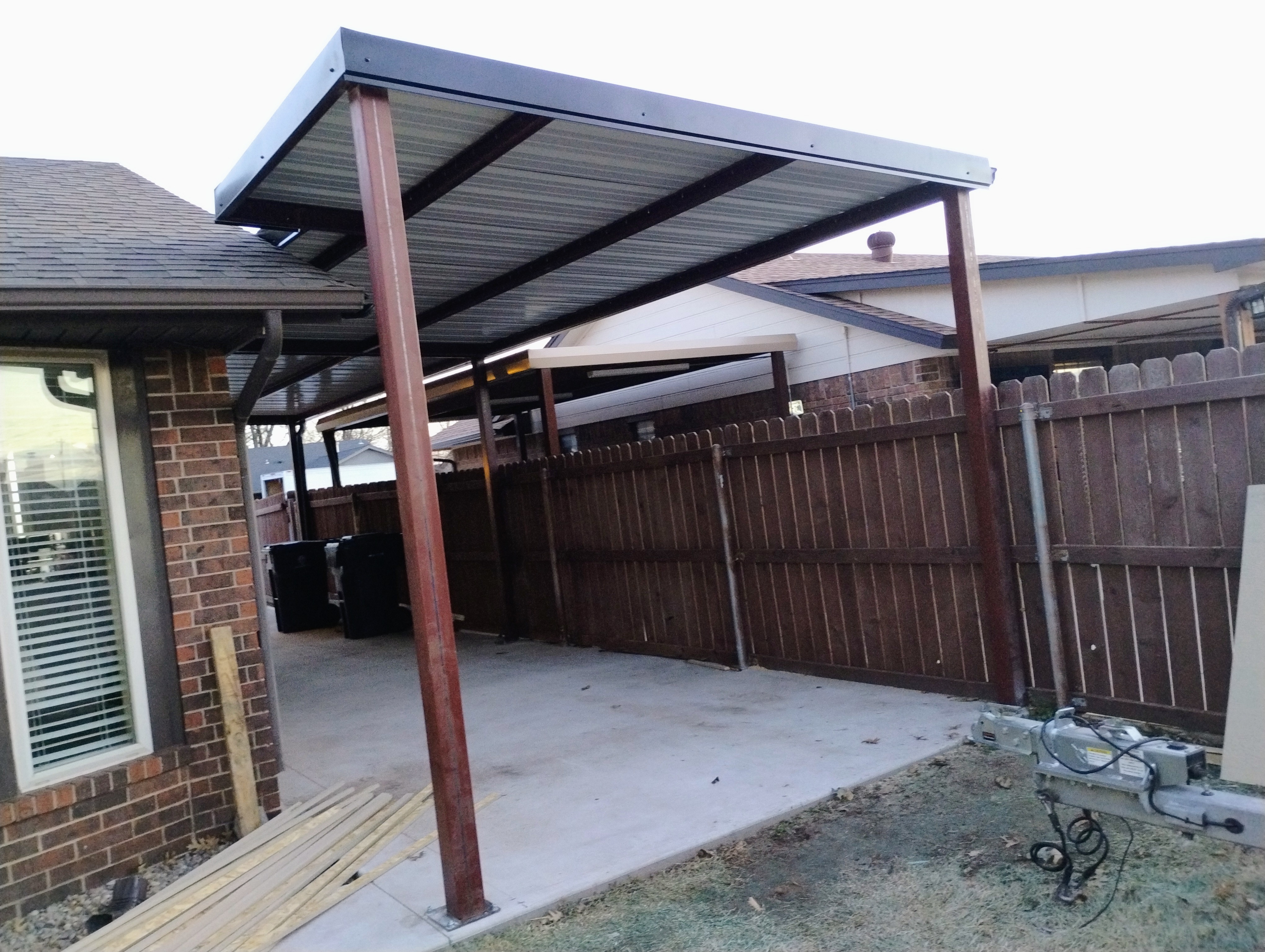 Forever Carports add-on project